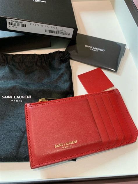 ysl 5 fragments review|YVES SAINT LAURENT ZIP FRAGMENTS CARD HOLDER.